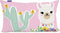 Kussenhoes HappyFriday Moshi Moshi Cute Llamas Multicolour 50 x 30 cm
