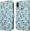 iMoshion Hoesje Geschikt voor Samsung Galaxy A20e Hoesje Met Pasjeshouder - iMoshion Design Bookcase smartphone - Blauw / Blue Flowers