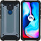 iMoshion Hoesje Geschikt voor Motorola Moto G9 Play / Moto E7 Plus Hoesje - iMoshion Rugged Xtreme Backcover - Donkerblauw