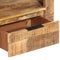 vidaXL - Tv-meubel - 110x30x40 - cm - ruw - mangohout