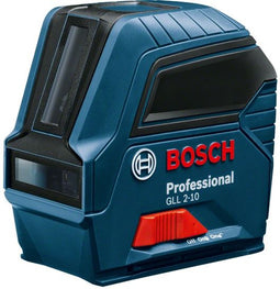 Bosch GLL 2-10 Professional - Lijnlaser - Horizontale en verticale laserlijnen - Rood
