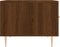vidaXL - Salontafel - 50x50x40 - cm - bewerkt - hout - bruin - eikenkleur