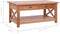 vidaXL - Salontafel - 100x55x46 - cm - massief - mahoniehout