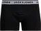 JACK&JONES JACCARL - Boxershorts 3-pack - Zwart (3-pack)
