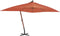 vidaXL - Zweefparasol - Melia - 300x400 - cm - groen
