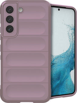 imoshion Hoesje - Geschikt voor Samsung Galaxy S22 - EasyGrip Backcover - Paars