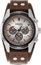 Fossil Coachman CH2565 Herenhorloge 44 mm - Zilverkleurig
