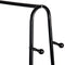 Kledingrek - staal - incl. planken – 82x36x149 cm - zwart