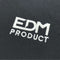 Heren-T-Shirt met Korte Mouwen EDM Zwart Maat
