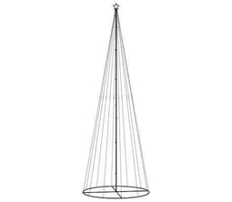 Kegelkerstboom 732 LED's blauw 160x500 cm