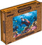 UNIDRAGON Houten Puzzel Voor Volwassenen Mandala - Bewuste Liefde - 350 stukjes - King Size 33 cm