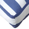 vidaXL - Palletkussens - 2 - st - stof - gestreept - wit - en - blauw