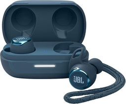 JBL Reflect Flow Pro - Draadloze Oordopjes - ANC en 30 uur speeltijd - Blauw
