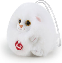Trudi Knuffel Charm Kat 10 Cm Wit Maat Xxs