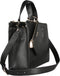GUESS Janay Status Satchel - Handtas met portemonneetje - Zwart