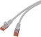 Renkforce RF-5047426 RJ45 Netwerkkabel, patchkabel CAT 6 U/UTP 0.15 m Grijs Snagless, Halogeenvrij 1 stuk(s)