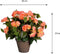 Mica Decorations Begonia - Kunstplant - 37 cm - Zalmroze