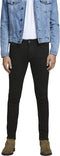 JACK & JONES JJILIAM JJORIGINAL AM 009 50 SPS NOOS - Heren Jeans - Skinny fit met ritsgulp - Zwart - Maat L34 X W32