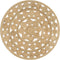 vidaXL - Vloerkleed - handgemaakt - 240 - cm - gevlochten - jute