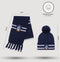 Harry Potter Winterset Muts en Sjaal - Ravenclaw