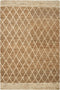 ZORAVA - Laagpolig vloerkleed - Beige - 200 x 300 cm - Jute