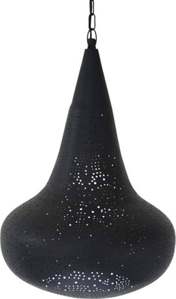 Safaary - Oosterse Hanglamp Suleika Zwart Goud Ø 35 x 51cm