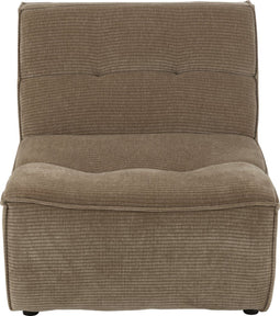 J-Line sofa Grid - populierenhout/schuim - donkertaupe