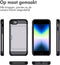 iMoshion Hoesje Geschikt voor iPhone 7 / 8 / SE (2020) / SE (2022) Hoesje - Ruimte voor 2 pasjes - iMoshion Backcover met pasjeshouder - Grijs