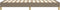 vidaXL - Bedframe - zonder - matras - 80x200 - cm - stof - taupe
