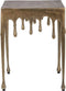Richmond Bijzettafel Drops Brushed Goud