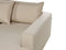 LILVIKEN - Bank U-vormig - Beige - 5 persoons - Polyester