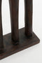 Mica Decorations Pegara Woondecoratie - L7 x B18 x H46 cm - FSC 100% Mangohout - Bruin
