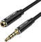 Vention BHCBG audio kabel 1,5 m 3.5mm TRRS Zwart