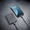Intenso MW5000 - Magnetische Powerbank - 5000 mAh - Draadloos opladen tot 15W - Grijs