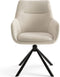 Furnihaus Olivia - Draaibare Eetkamerstoel - Armleuning 360° - Beige
