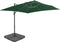 vidaXL - Parasol - met - draagbare - voet - taupe