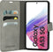 Mobiparts Samsung Galaxy A53 5G - Wallet Hoesje - Eco Leer - Grijs