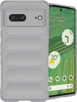 imoshion Hoesje - Geschikt voor Google Pixel 7 - EasyGrip Backcover - Grijs