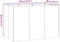 vidaXL - Plantenbak - 120x80x80 - cm - gegalvaniseerd - staal