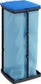 vidaXL - Vuilniszakhouders - 2 - st - 60 - L - PP - zwart - en - blauw