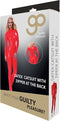 Guilty Pleasure GP Datex Catsuit Met Rits - Rood