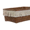 Basket spelset Home ESPRIT Wit Natuurlijk Natuurlijke Vezel Boho Versleten (3 Onderdelen)
