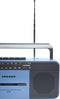 Crosley CT102A-BG4 - Draagbare Cassette Player - Bluetooth AM/FM Radio - Blauw/Grijs