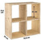 Planken Astigarraga 2x2 Dinamic Pijnboom (70,8 x 70,8 x 33 cm)