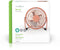 Nedis FNDK1PK10 - Miniventilator - USB-aansluiting - 140mm x 150mm