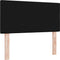vidaXL - Hoofdbord - met - Knopen - Zwart - 80 - cm - Velvet