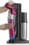 SodaStream DUO - Bruiswatertoestel - 2-in-1 met glazen en plastic flessen - Zwart