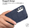 iMoshion Hoesje Geschikt voor Samsung Galaxy A34 (5G) Hoesje Siliconen - iMoshion Rugged Shield Backcover - Donkerblauw