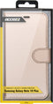 Accezz Hoesje Geschikt voor Samsung Galaxy Note 10 Plus Hoesje Met Pasjeshouder - Accezz Wallet Softcase Bookcase - goud