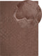 GHARO - Hoogpolig vloerkleed - Bruin - 160 x 230 cm - Polyester
